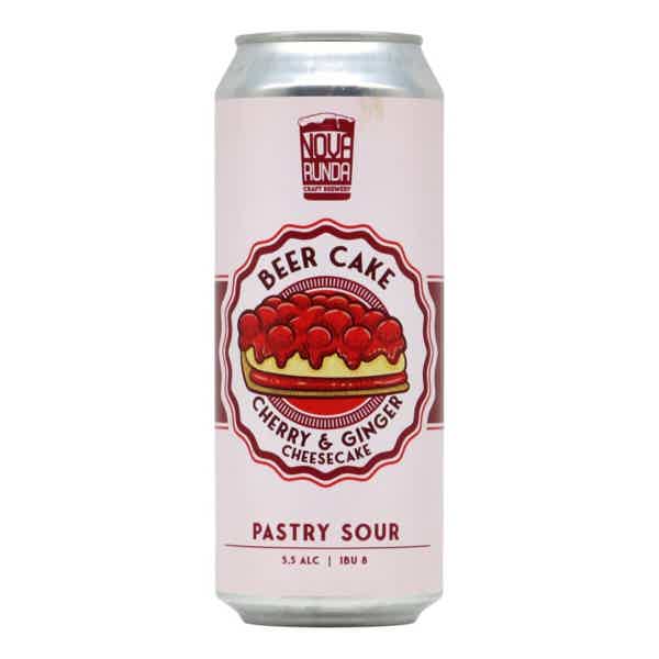 Nova Runda Beer Cake - Cherry & Ginger Cheescake Pastry Sour 0,5l 5.5% 0.5L, Beer