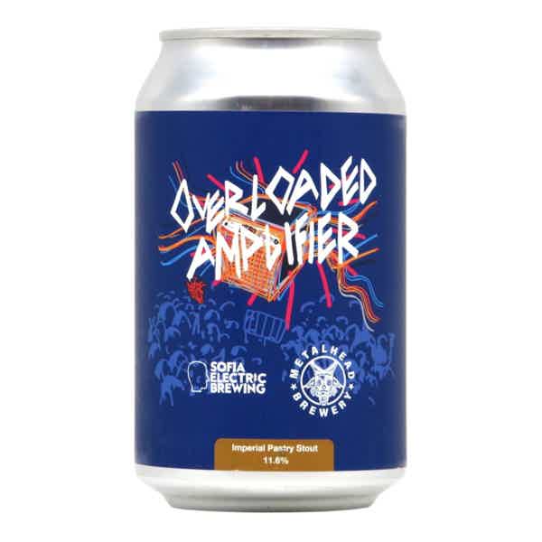 Sofia Electric/Metalhead Brewery Overloaded Amplifier Imperial Pastry Stout 0,33l 11.6% 0.33L, Beer