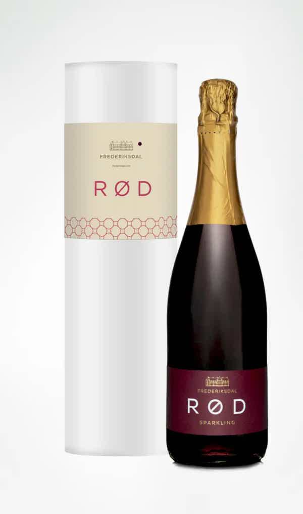 FREDERIKSDAL RØD IN EXCLUSIVE GIFT TUBE: FREDERIKSDAL RØD, Frederiksdal Eksklusive Geschenkröhre