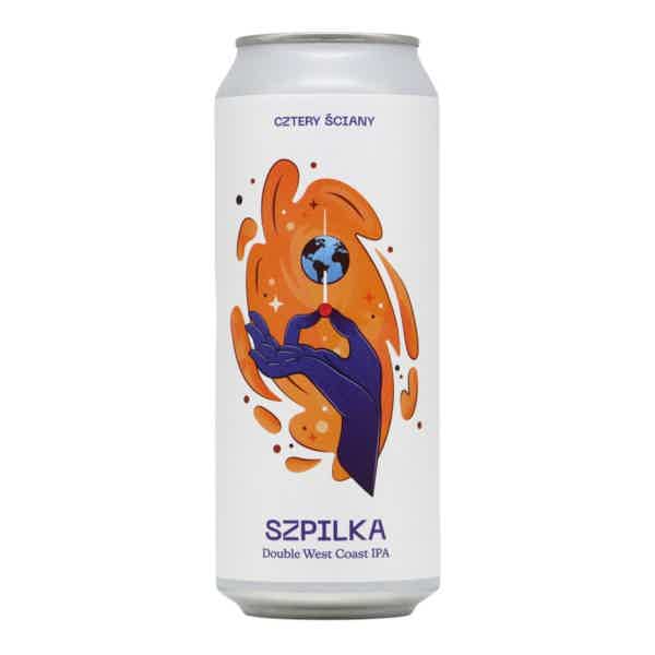 Four Walls SZPILKA Double West Coast IPA 0,5l 8.8% 0.5L, Beer