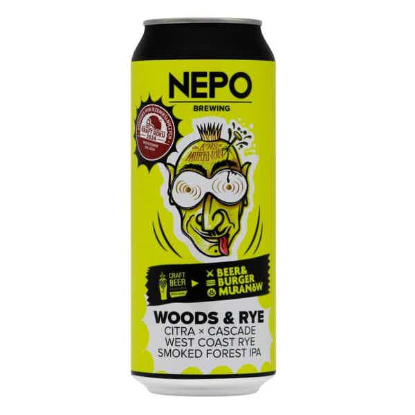 Nepomucen Woods & Rye Session Hazy IPA 0,5l 5.8% 0.5L, Beer