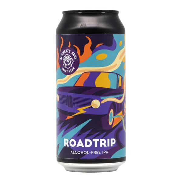 Schwarze Rose Roadtrip IPA Alkoholfrei 0,44l 0.5% 0.44L, Beer