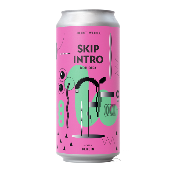 Fuerst Wiacek Skip Intro DDH DIPA 0,44l 6.2% 0.44L, Beer