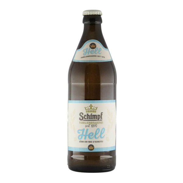 Schimpf Hell 0,5l 5.0% 0.5L, Beer