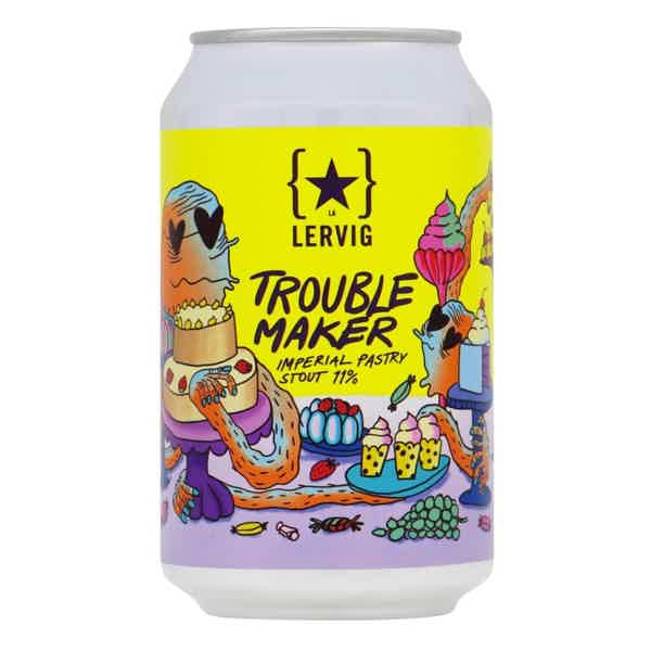 Lervig Trouble Maker Imperial Pastry Stout 0,33l 11.0% 0.33L, Beer