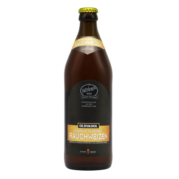 Weiherer x Oldskool Brewery Rauchweizen 0,5l 5.2% 0.5L, Beer