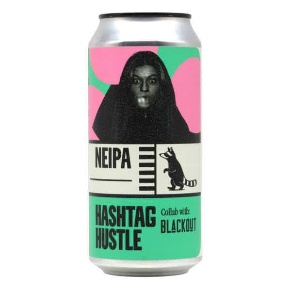 Wild Raccoon/Blackout Hashtag Hustle NEIPA 0,44l 6.5% 0.44L, Beer