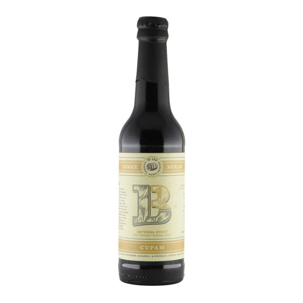 Lemke CUPAM Imperial Stout Rye Whiskey BA 0,33l 14.0% 0.33L, Beer