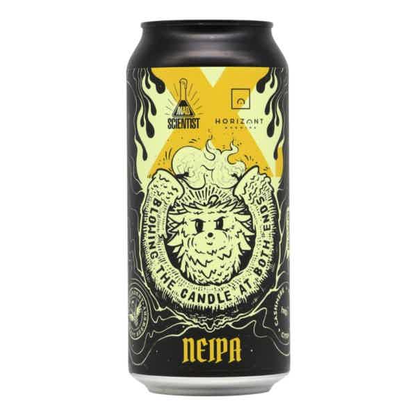 Mad Scientist/Horizont Blowing The Candle At Both Ends NEIPA 0,44l 6.0% 0.44L, Beer
