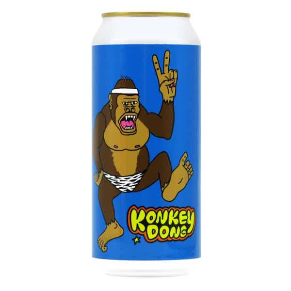 Hoof Hearted Konkey Dong (2025) Double NEIPA 0,473l 8.0% 0.473L, Beer