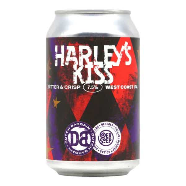 Dutch Bargain/Oersoep Harley's Kiss West Coast IPA 0,33l 7.5% 0.33L, Beer