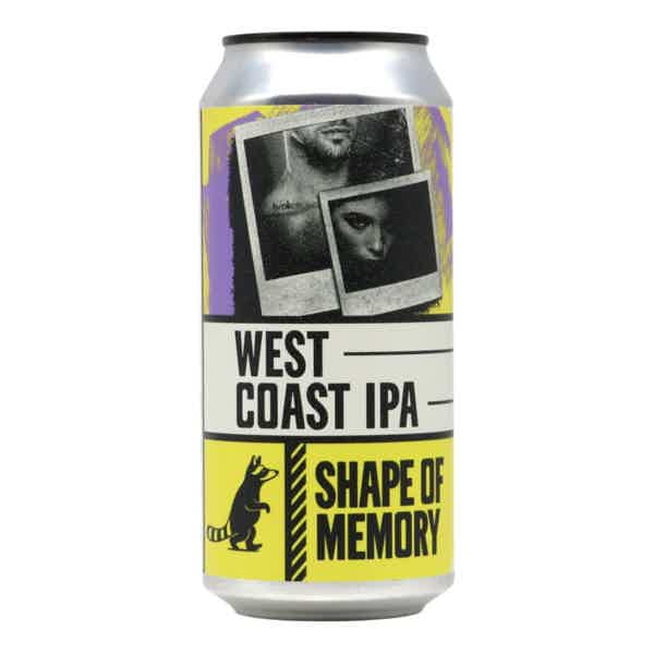 Wild Raccoon Shape Of Memory West Coast IPA 0,44l 6.6% 0.44L, Beer
