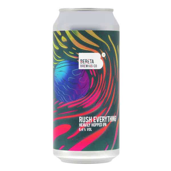 Bereta Rush Everything Heavily Hopped IPA 0,44l 6.4% 0.44L, Beer