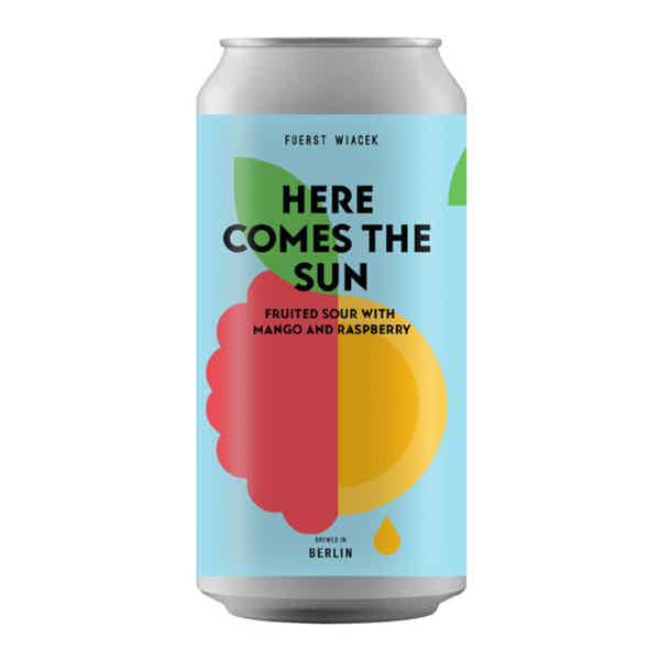 Fuerst Wiacek x Strange Brew Here Comes The Sun Berliner Weisse With Mango & Raspberry (NEW BATCH 25) 0,44l 4.0% 0.44L, Beer