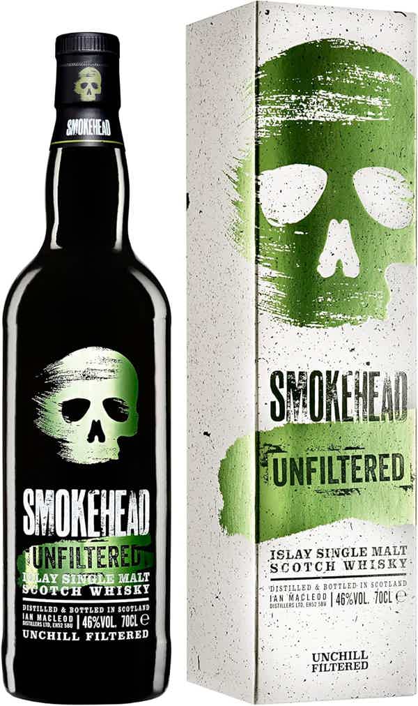 SMOKEHEAD SINGLE MALT - UNFILTERED 46.0% 0.7L, Spirits