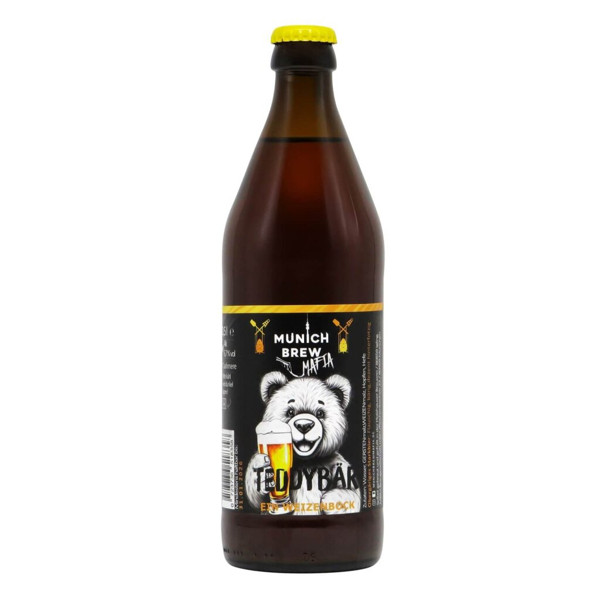 Munich Brew Mafia Teddybär Weizenbock 0,5l 6.7% 0.5L, Beer