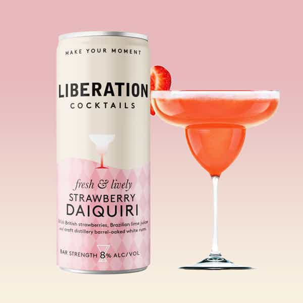 Strawberry Daiquiri 12 Can Pack: Strawberry Daiquiri 200ml can