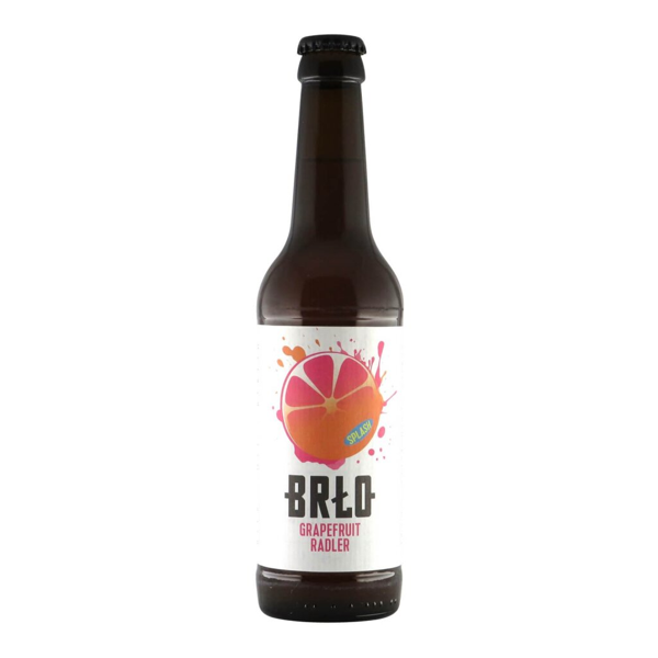 BRLO Splash Grapefruit Radler 0,33l 2.5% 0.33L, Beer