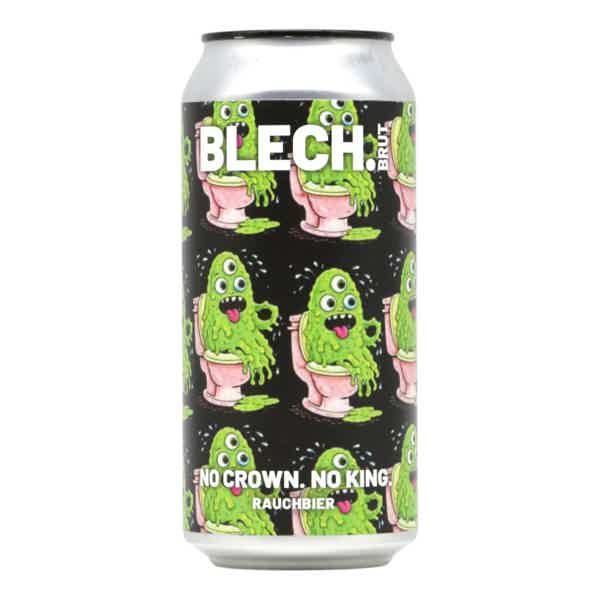 Blech.Brut No Crown. No King. Rauchbier 0,44l 5.7% 0.44L, Beer