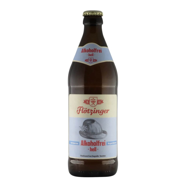 Flötzinger Hell Alkoholfrei 0,5l 0.5% 0.5L, Beer