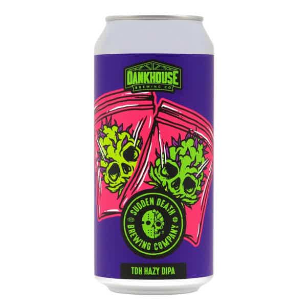 Sudden Death x Dankhouse Smokin' In O'hio TDH Hazy DIPA 0,44l 8.0% 0.44L, Beer