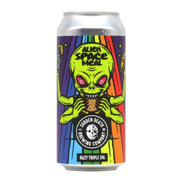 Sudden Death Alien Space Meal Hazy TIIPA 0,44l 9.5% 0.44L, Beer