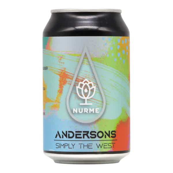 Anderson's/Nurme Simply The West West Coast Style Pilsner 0,33l 5.3% 0.33L, Beer
