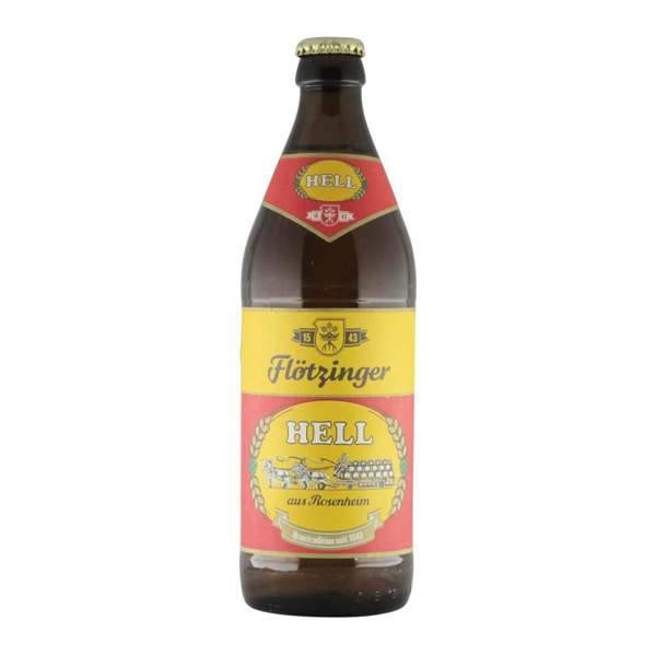 Flötzinger Hell 0,5l 5.2% 0.5L, Beer