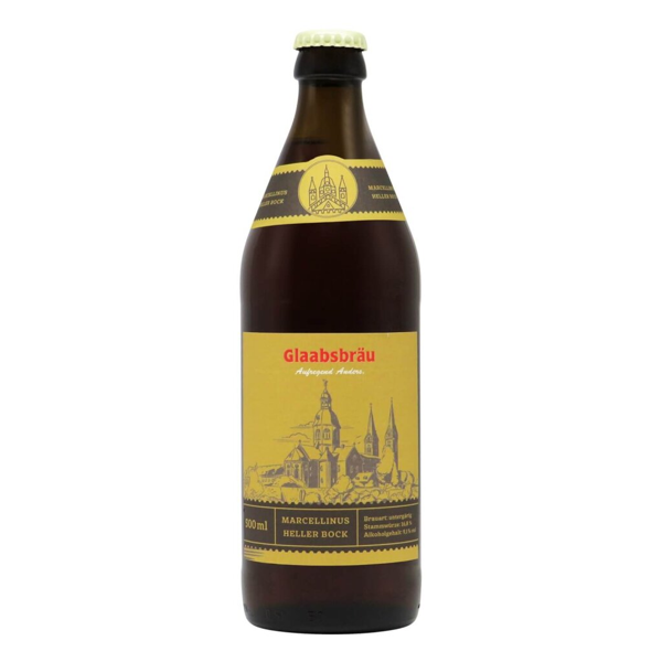 Glaabsbräu Marcellinus Heller Bock 0,5l 9.1% 0.5L, Beer