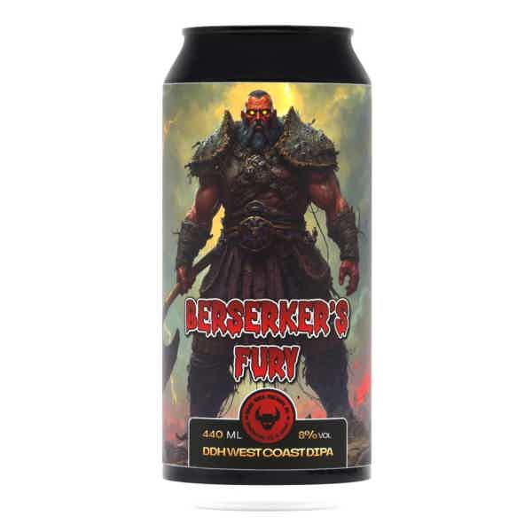 Game Over Berserker's Fury TDH West Coast DIPA 0,44l 8.0% 0.44L, Beer
