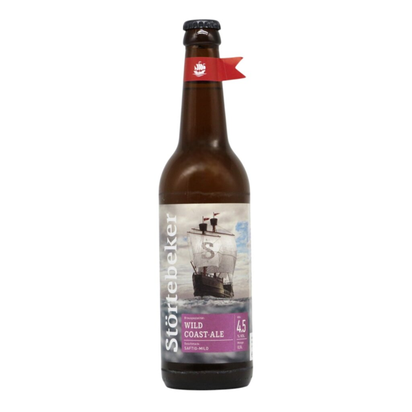 Störtebeker Wild Coast-Ale Hazy Pale Ale 0,5l 4.5% 0.5L, Beer
