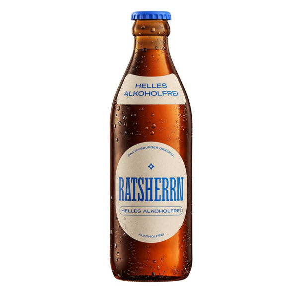 Ratsherrn Helles Alkoholfrei 0,33l 0.5% 0.33L, Beer