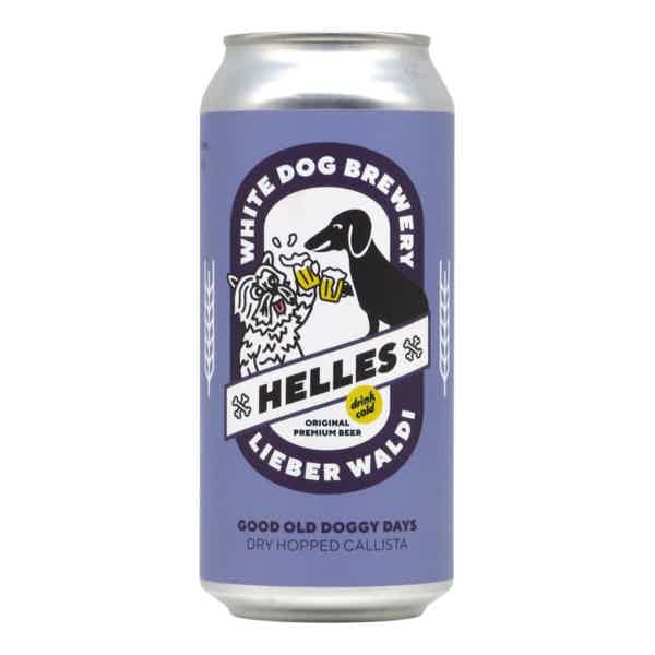 Lieber Waldi x White Dog Good Old Doggy Days Hoppy Helles 0,44l 0.0% 0.44L, Beer