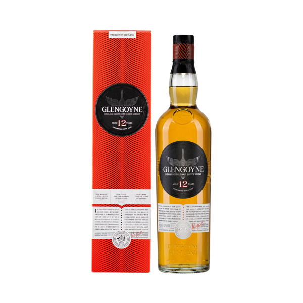 GLENGOYNE SINGLE MALT - 12YO 43.0% 0.7L, Spirits