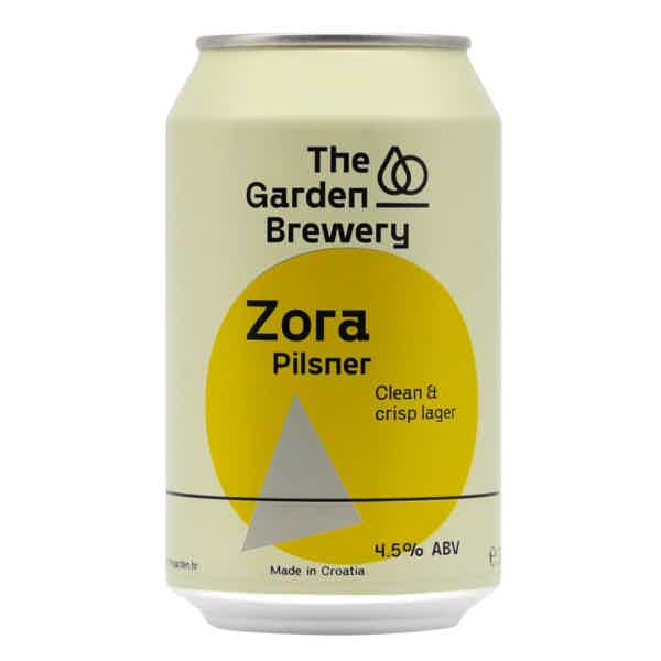 The Garden Brewery Zora Pilsner 0,33l 4.5% 0.33L, Beer