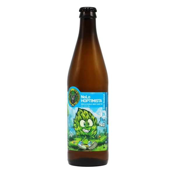Beer Underground NoLo - New Zealand Hoptimista Non-Alcoholic NZ West Coast IPA 0,5l 0.5% 0.5L, Beer