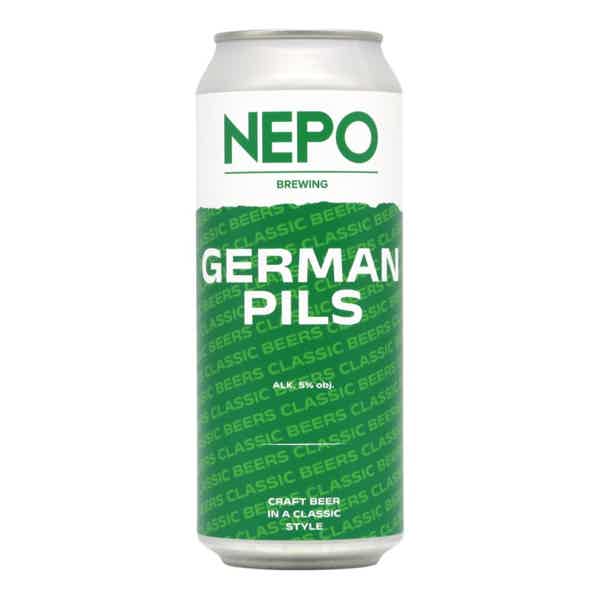 Nepomucen German Pils 0,5l 5.0% 0.5L, Beer