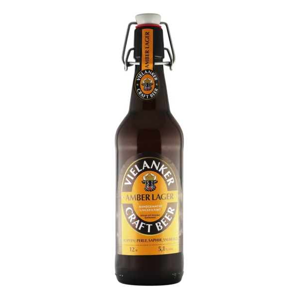 Vielanker Amber Lager 0,5l 5.1% 0.5L, Beer