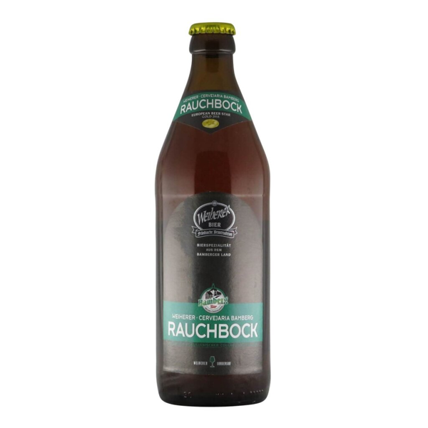 Weiherer/Cervejaria Bamberg Rauchbock 0,5l 7.0% 0.5L, Beer