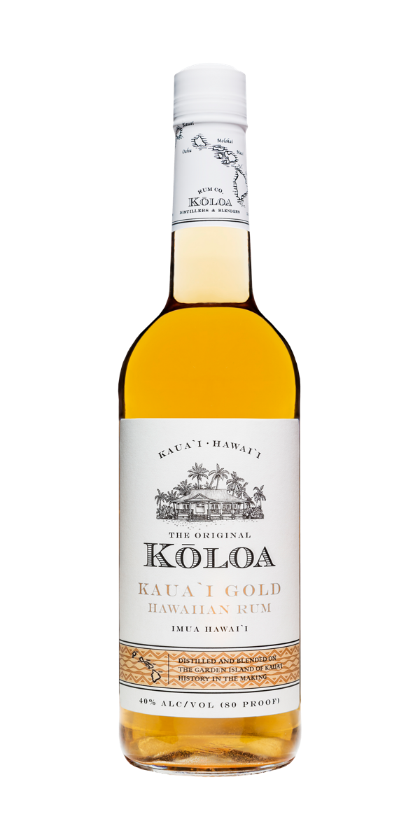 Koloa - Kaua'i Gold 40.0% 0.7L, Spirits
