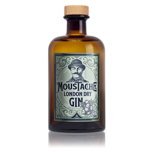 Moustache London Dry Gin 43.0% 0.5L, Spirits