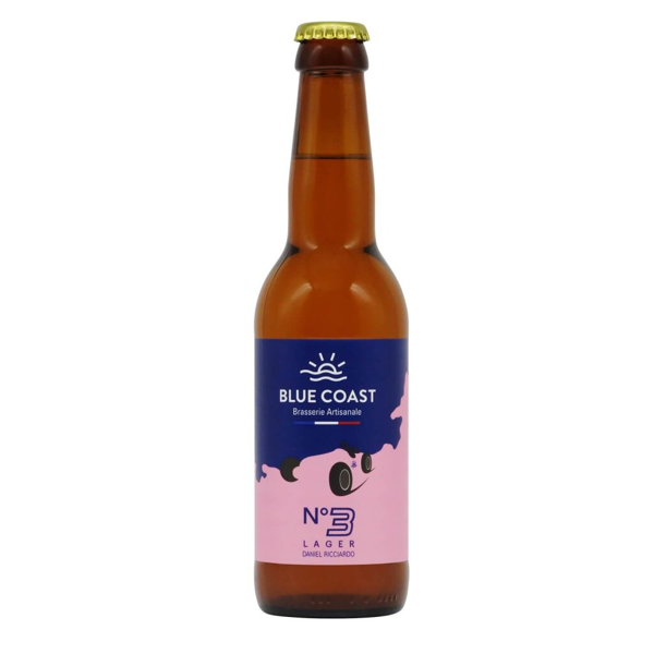 Blue Coast N° 3 Lager 0,33l 4.4% 0.33L, Beer