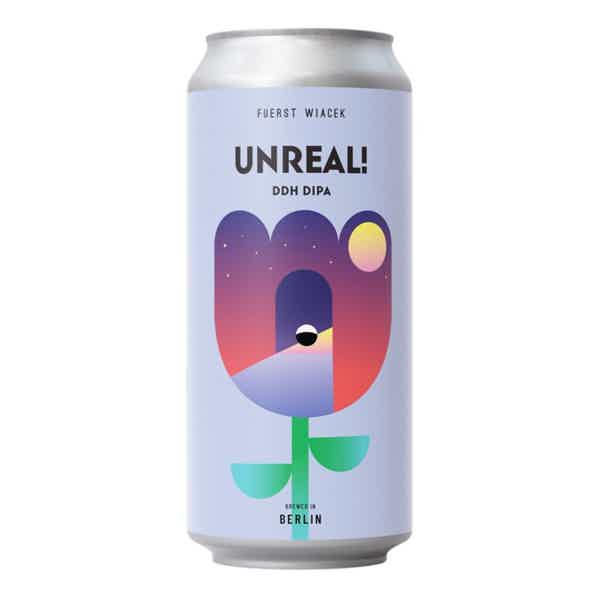 Fuerst Wiacek x Hop Butcher Unreal! DDH DIPA 0,44l 8.0% 0.44L, Beer