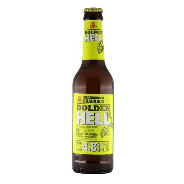 Riedenburger Dolden Hell BIO 0,33l 4.8% 0.33L, Beer