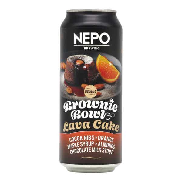 Nepomucen Brownie Bowl - Lava Cake Chocolate Milk Stout 0,5l 4.8% 0.5L, Beer