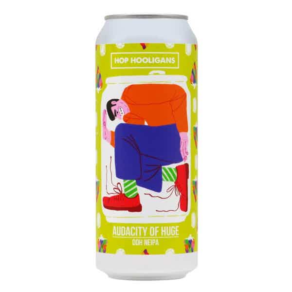 Hop Hooligans Audacity of Huge DDH New England IPA 0,5l 6.0% 0.5L, Beer