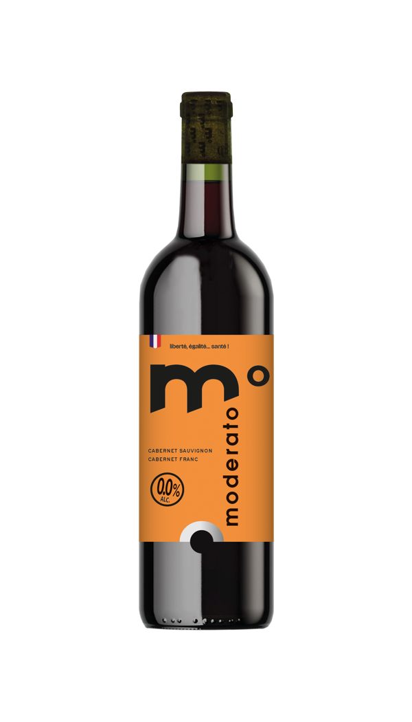 Moderato Originale Rød 0.0% 75 cl 0.0% 0.75L, Non alcohol