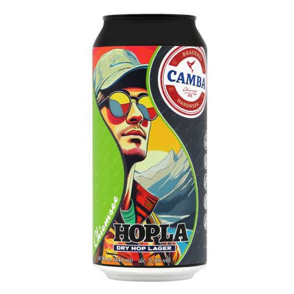Camba Chiemsee HopLa Dry Hop Lager 0,44l 5.1% 0.44L, Beer