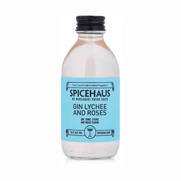 Gin Lychee and Roses 200 ml 13.0% 0.2L, Spirits