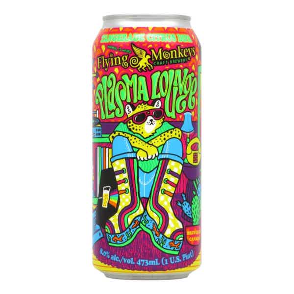 Flying Monkeys Plasma Lounge Double IPA 0,473l 8.0% 0.473L, Beer
